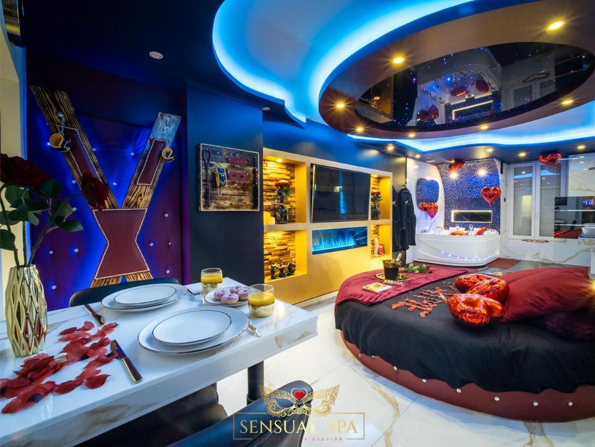 Sensual Spa- Love Room Jacuzzi Hammam Terrasse Nancy Ngoại thất bức ảnh