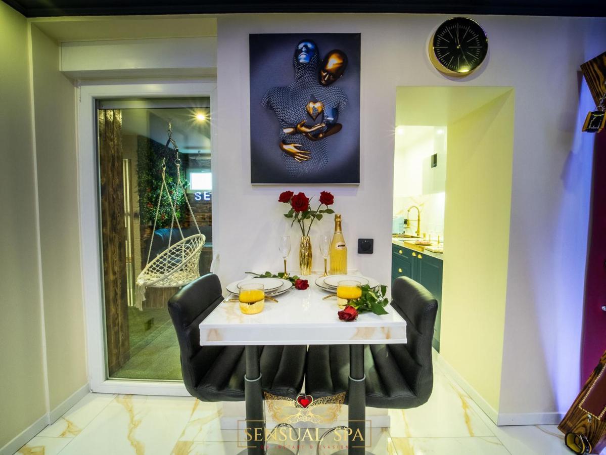 Sensual Spa- Love Room Jacuzzi Hammam Terrasse Nancy Ngoại thất bức ảnh